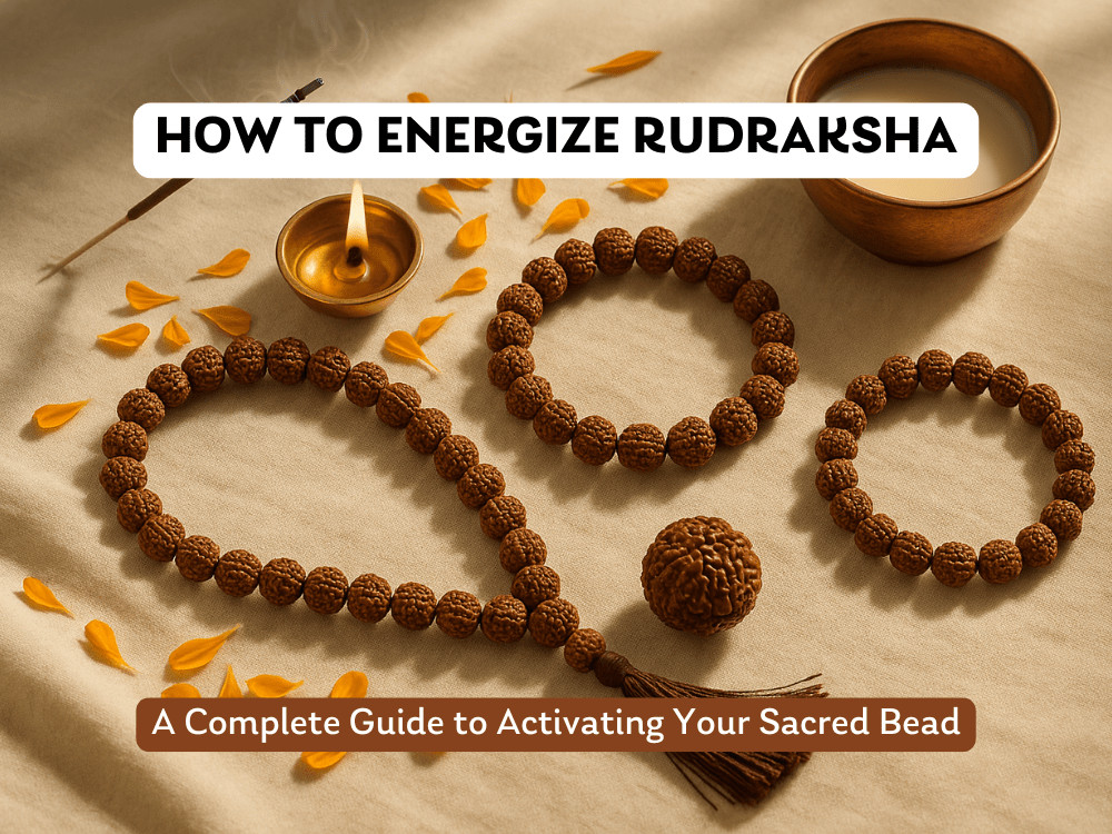 How to Energize Rudraksha