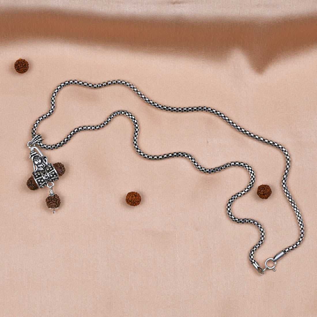 Rudraksha Shiva Pendant