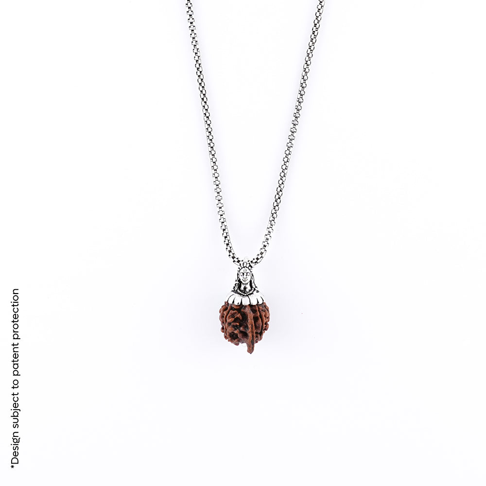 Adiyogi Pendant (Ganesh Mukhi Nepali Rudraksha)