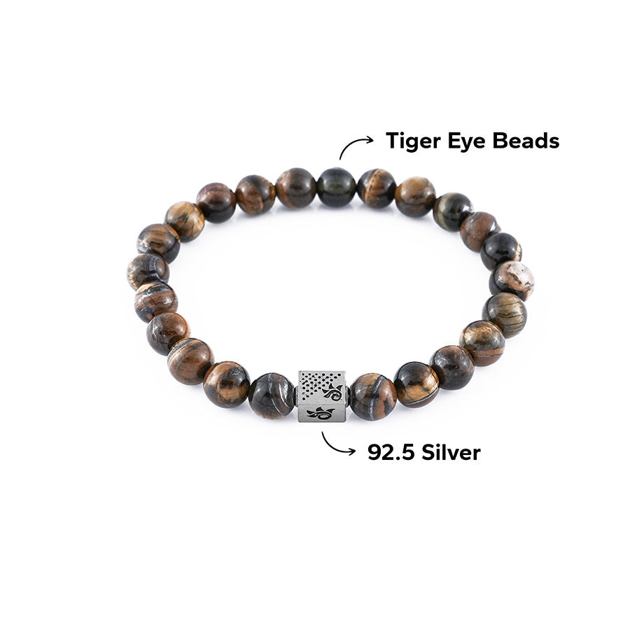 Tiger Eye Stone Beads Bracelet