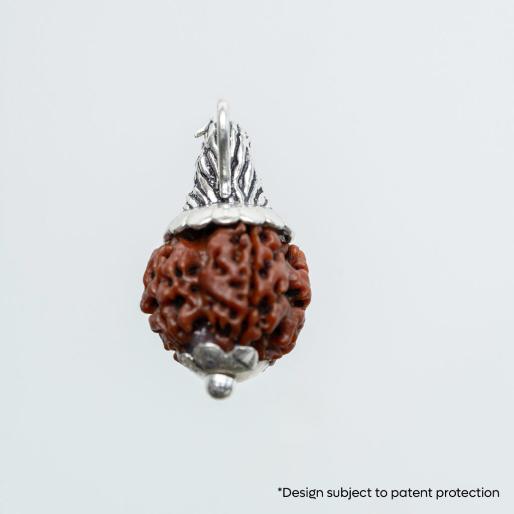 Adiyogi Pendant (5 Mukhi Nepali  Rudraksha)
