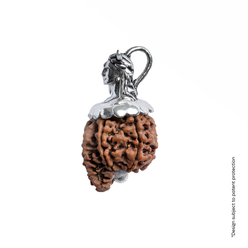 Adiyogi Pendant (Ganesh Mukhi Nepali Rudraksha)