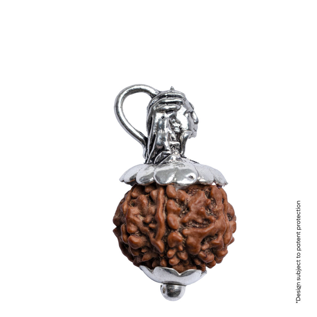 Adiyogi Pendant (7 Mukhi Nepali Rudraksha)