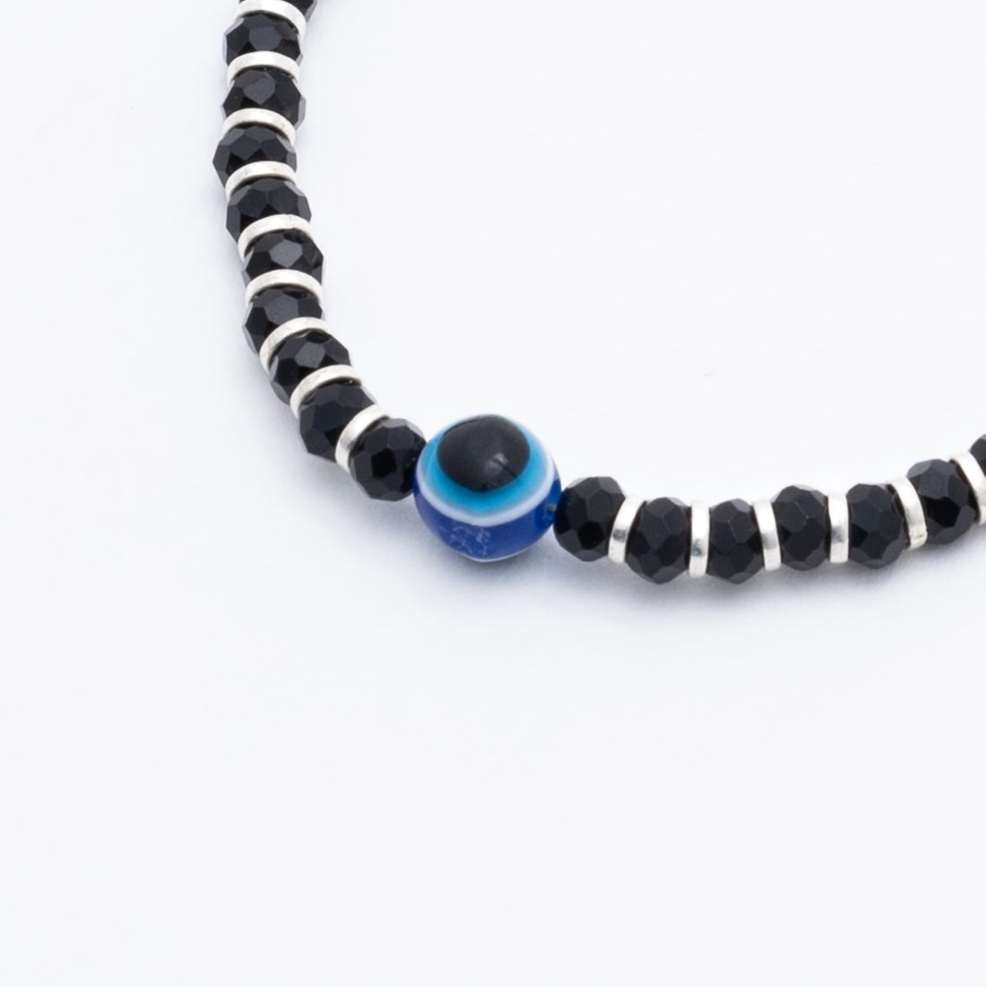 Real Evil Eye silver Anklets for women