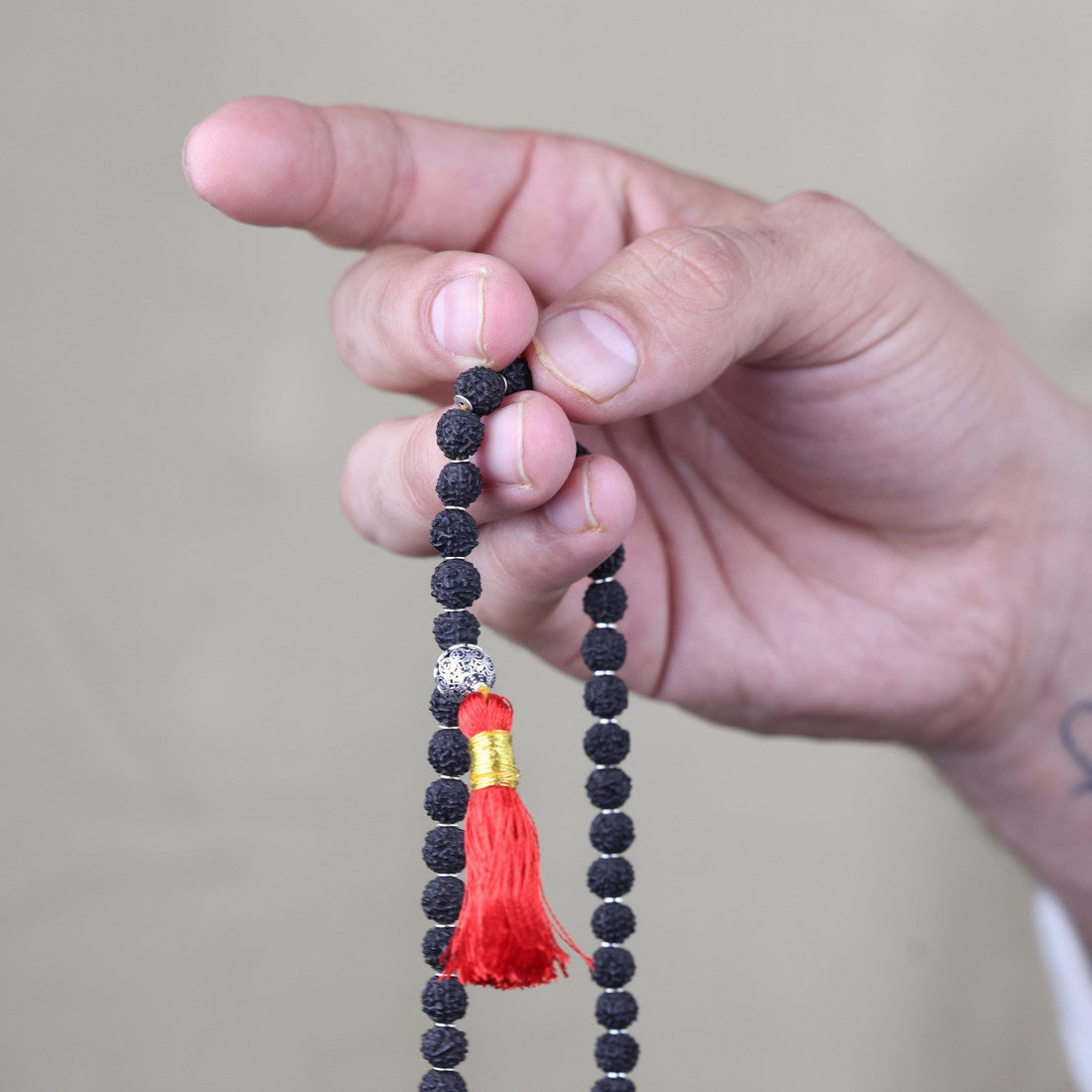 Black Rudraksha Jap Mala