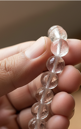 Sphatik Beads Jewellery