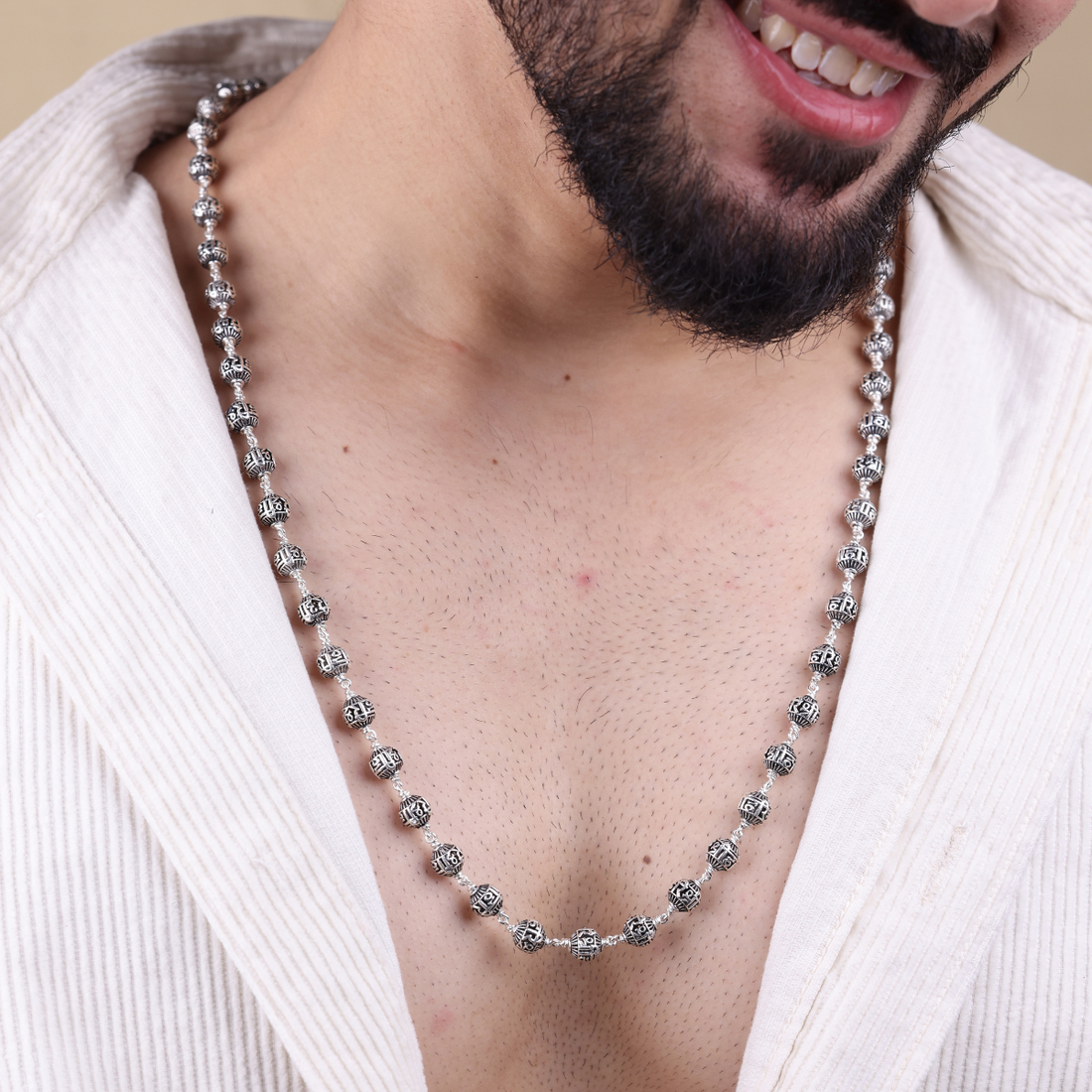 Original Silver Mala (Shree Hari)