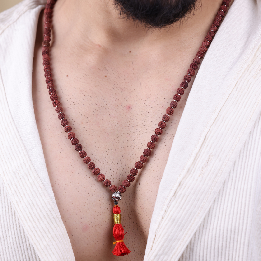 Original Brown Rudraksha Jap Mala