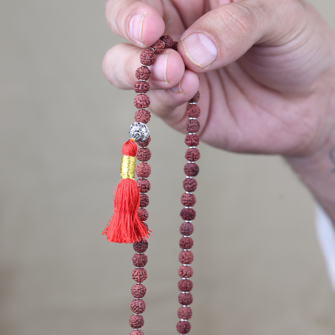 Brown Rudraksha Jap Mala