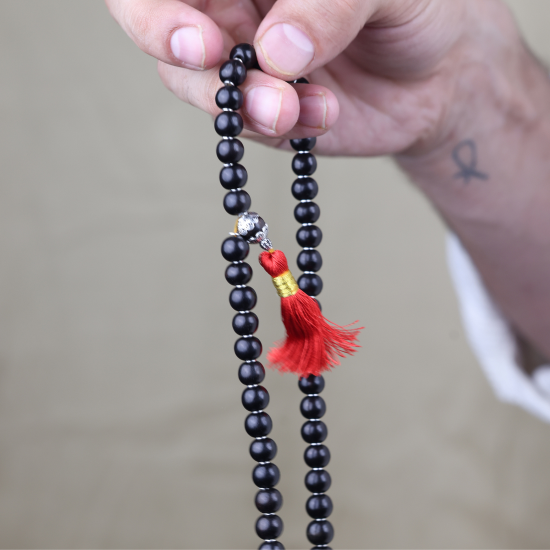 Karungali Beads Jap Mala