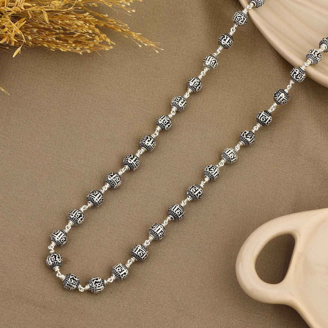 Authentic Silver Mala (Shree Hari)