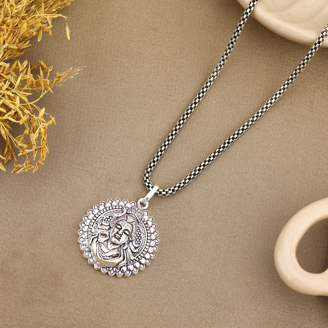 Shankara Silver Pendant