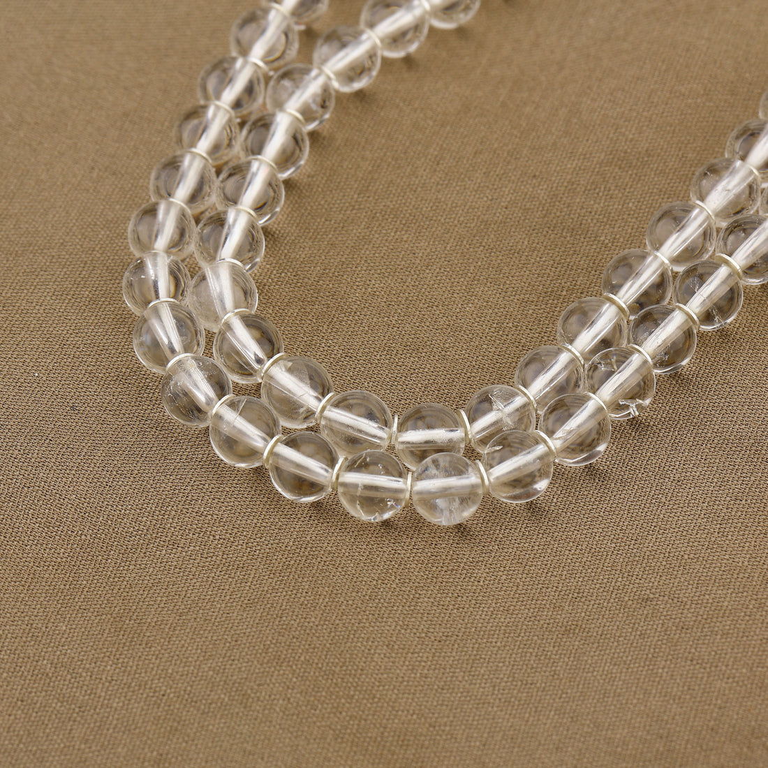 Sphatik Beads Jap Mala