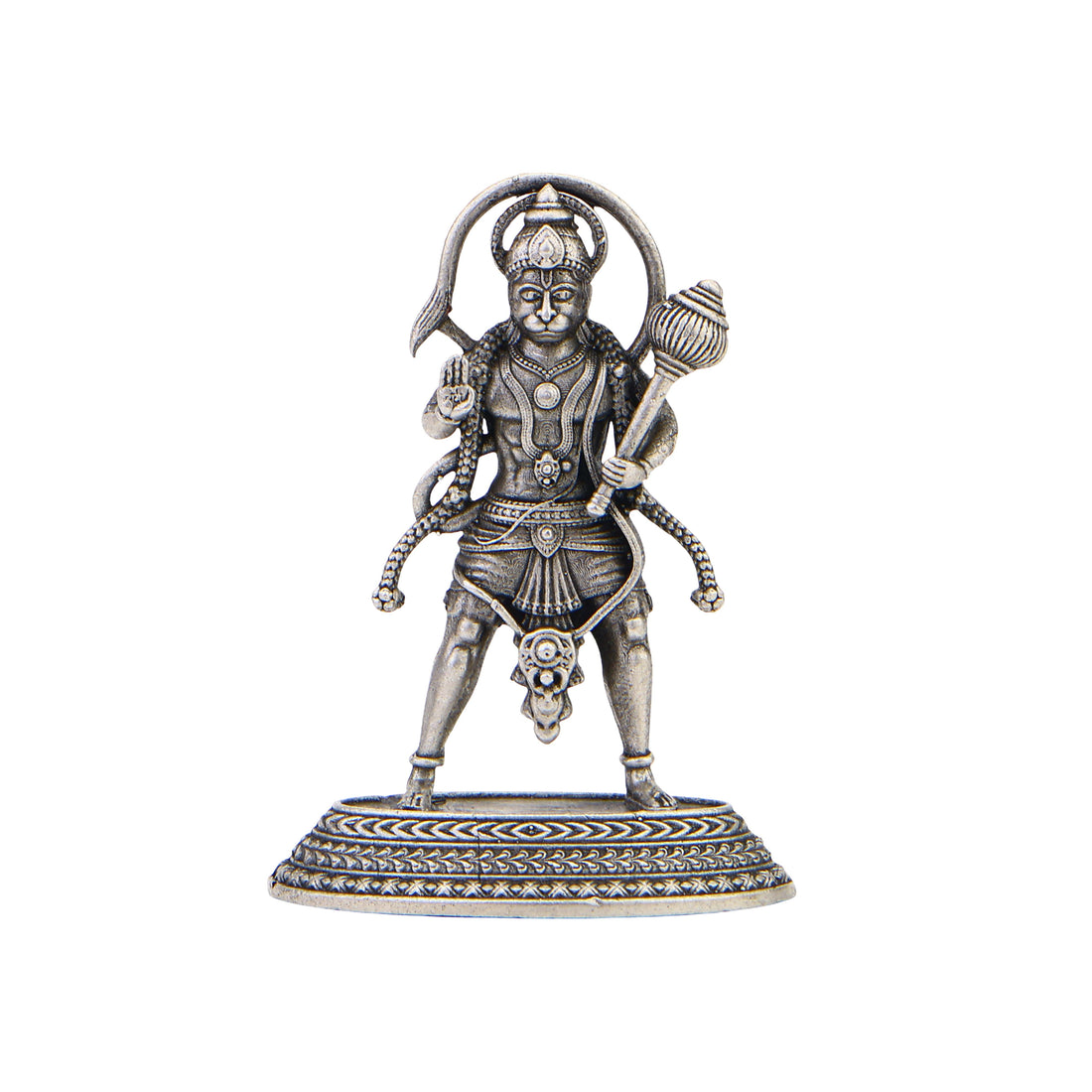 Lord Hanuman Silver Idol