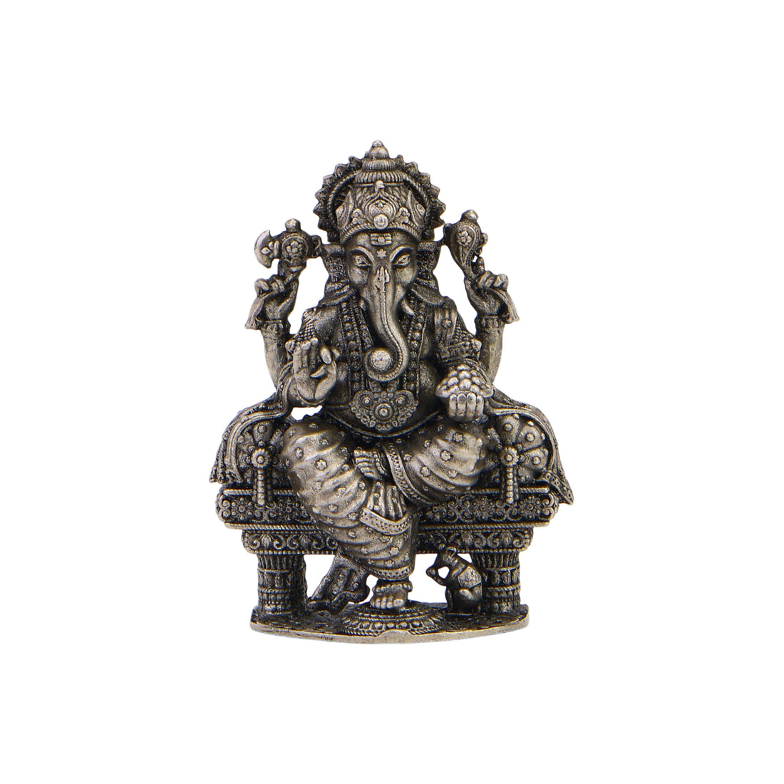 Ganesh Ji Silver Murti