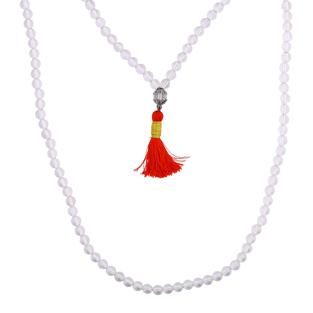 Diamond Cut Sphatik Jap Mala