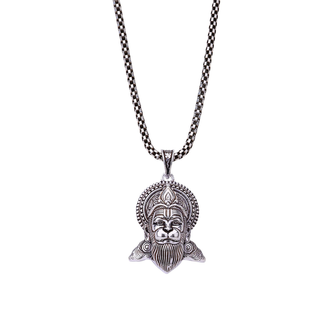 Pawanputra Hanuman Silver Pendant