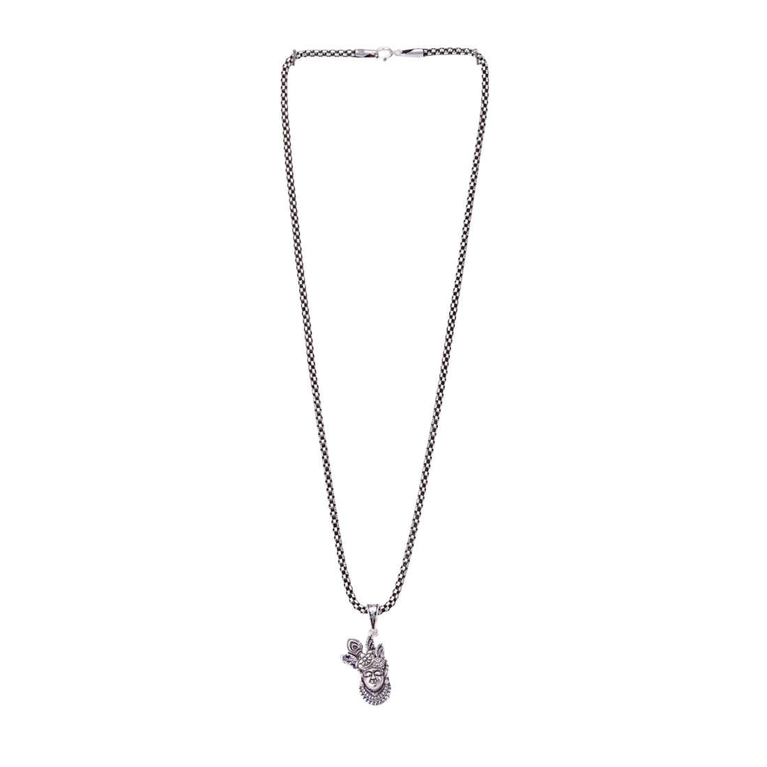 Shrinathji Face Silver Pendant