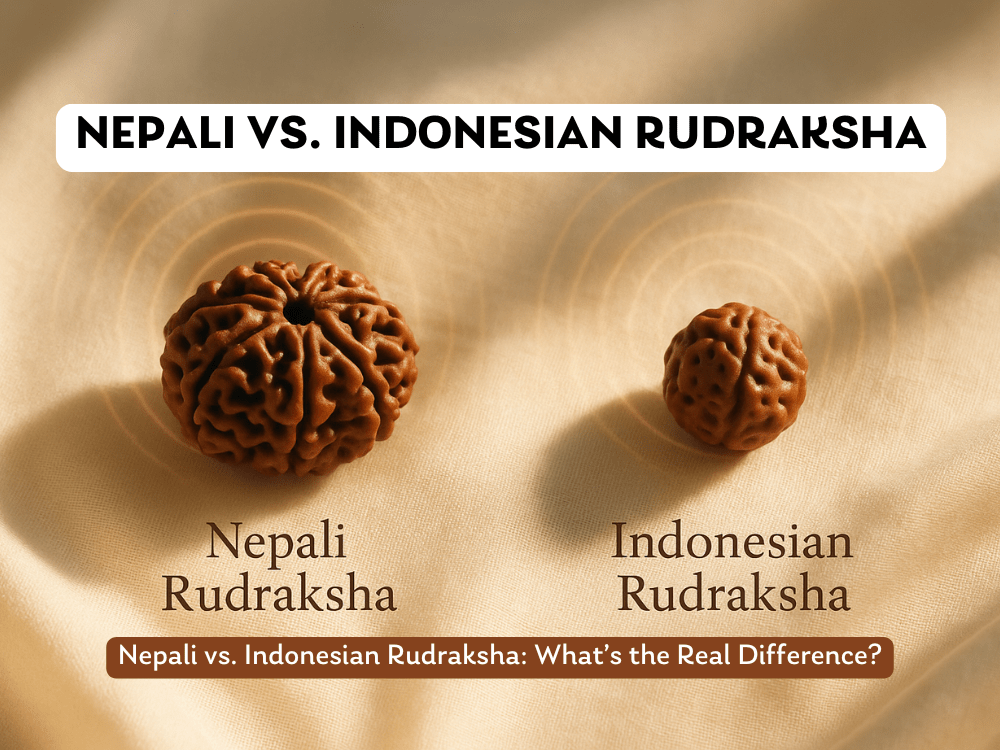 Nepali vs Indonesian Rudraksha