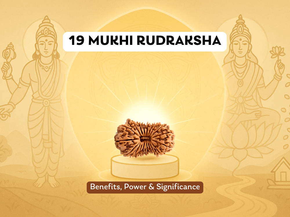 19 Mukhi Rudraksha