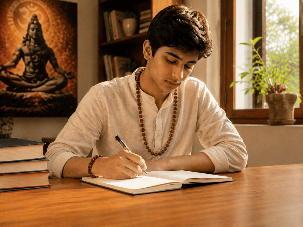 Why is Rudraksha Beneficial for Students? Best Rudraksha for Focus and Studying - Prinjal