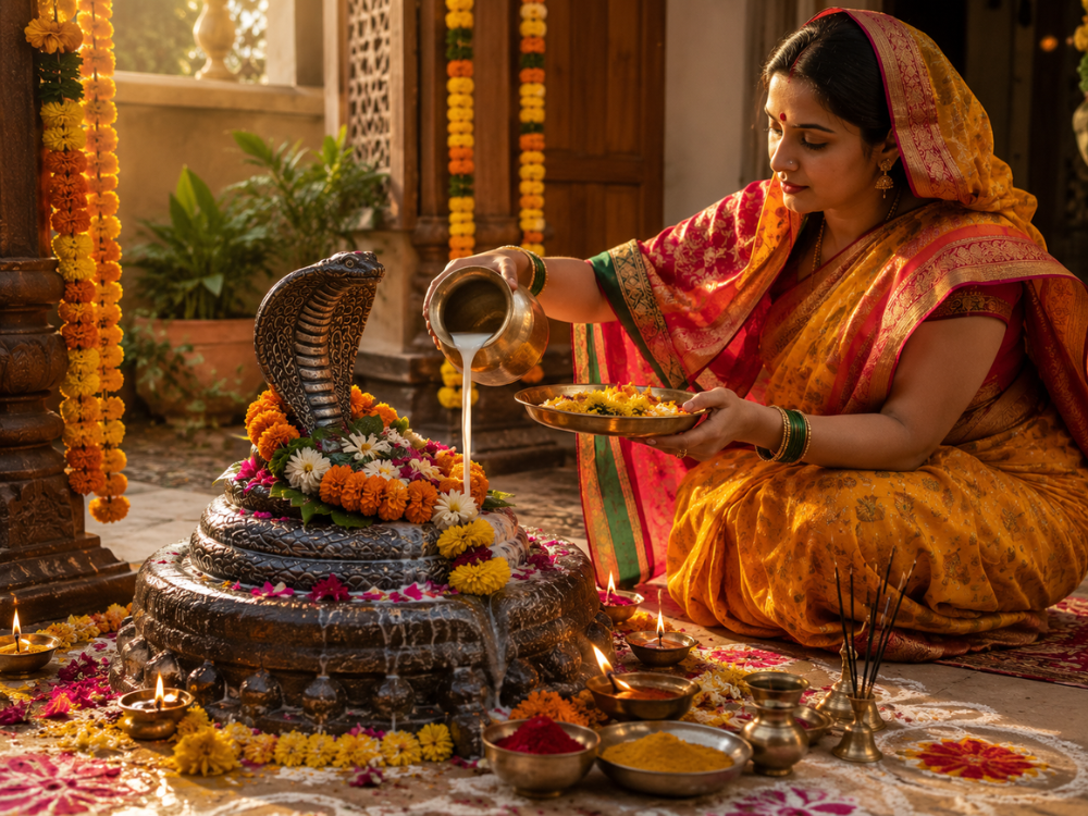Nag Panchami 2026: Date, Time, Puja Vidhi & Significance