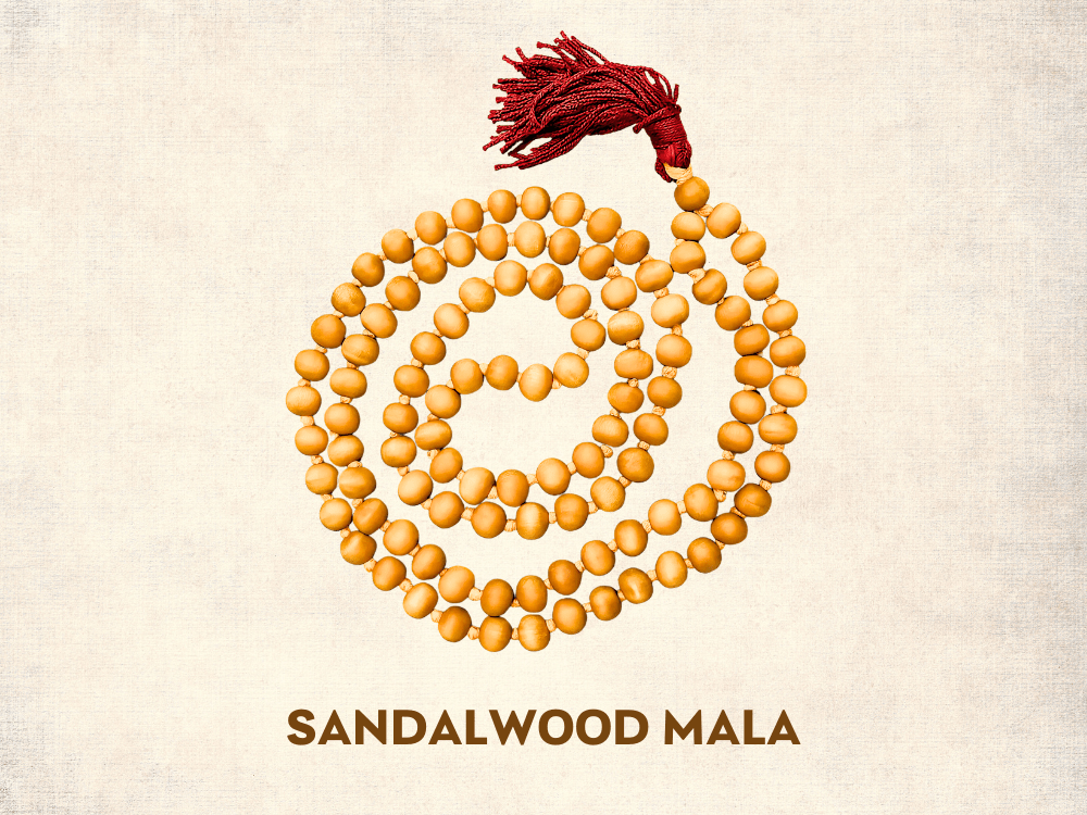 Sandalwood Mala: Benefits, Power and Significance