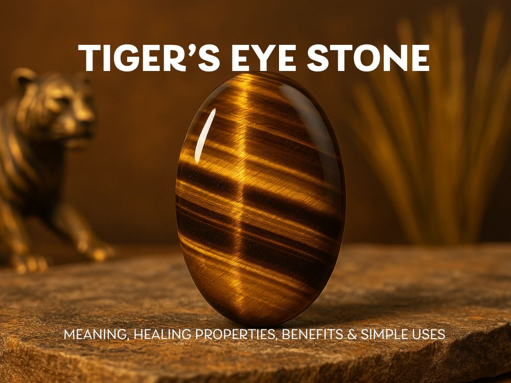 Tiger’s Eye Stone: Meaning, Healing Properties, Benefits & Simple Uses