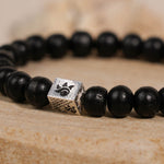 Ebony Karungali Beads Bracelet