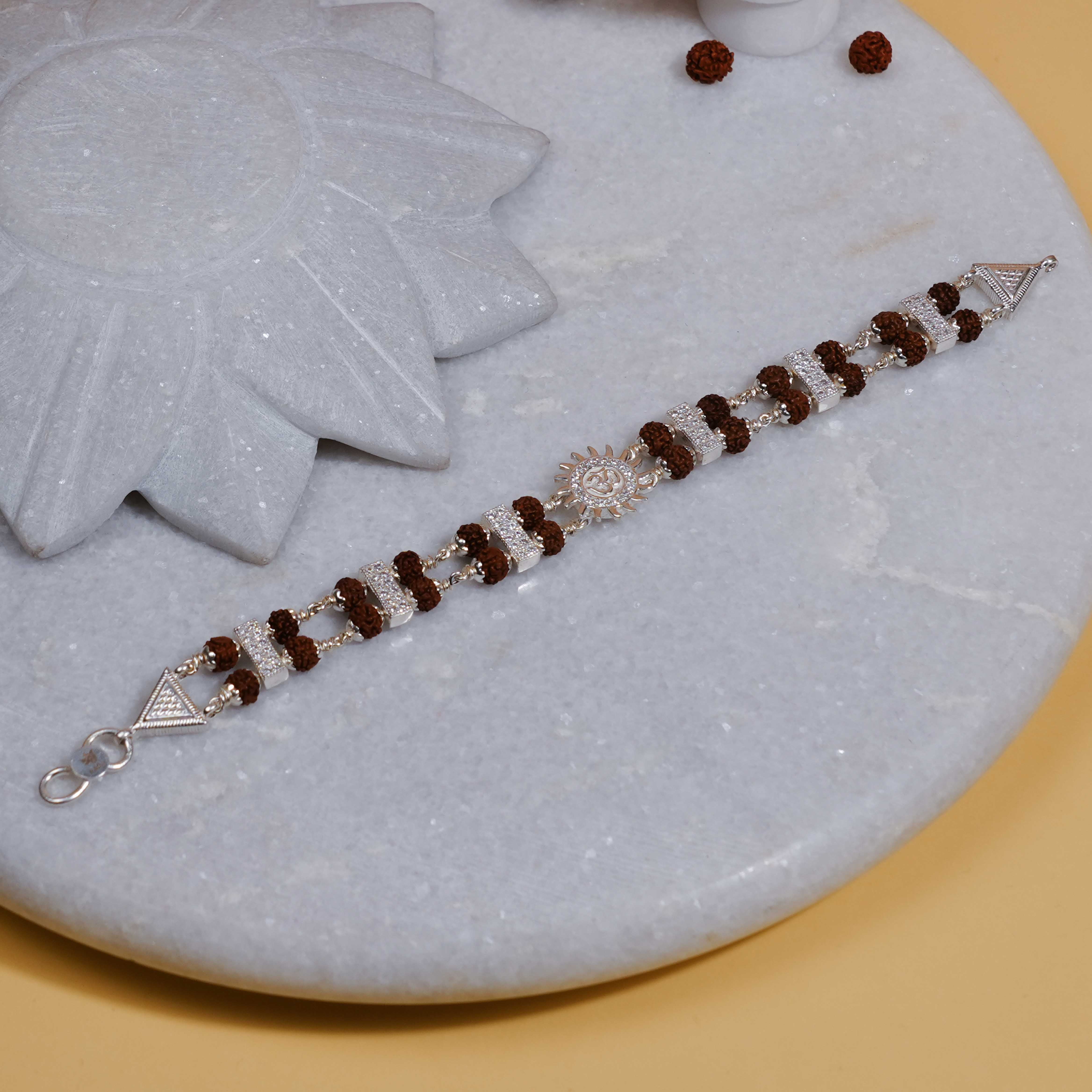 Pure Silver Surya Bracelet