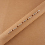 Orignal Rudraksha and Hollow Mesh Silver Beads Bracelet