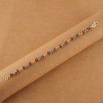 Buy Rudraksha Silver Damaru Bracelet