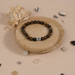 Authentic Tiger Eye Stone Beads Bracelet