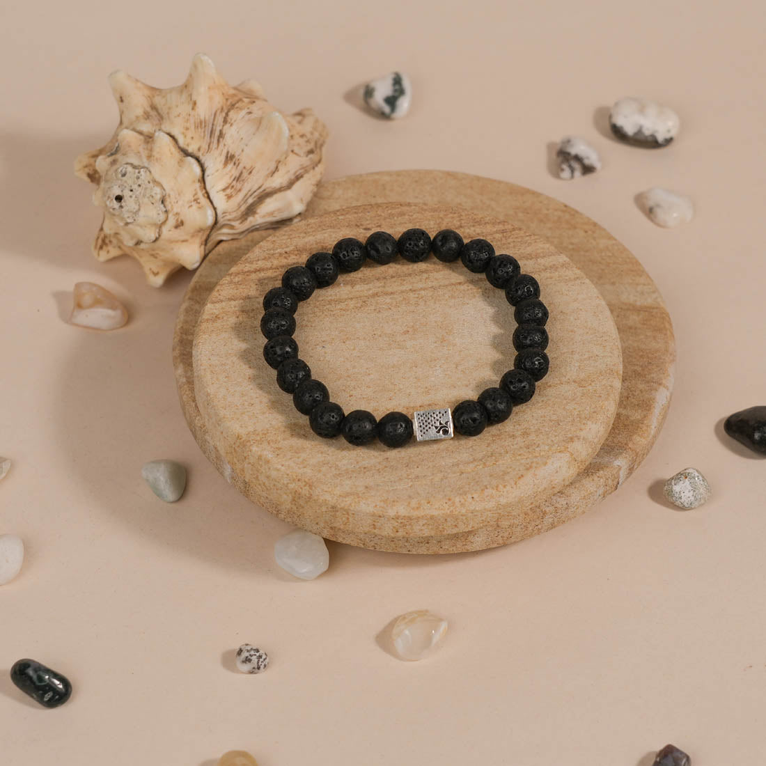 Lava Stone Bracelet - Second Image