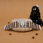 Premium Lion Five Row Rudraksha Bracelet