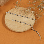 Authentic Black Beads Embedded in Silver Nazariya for Kids