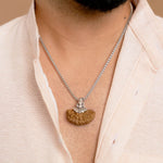 Orignal Adiyogi Pendant 1 Mukhi Rudraksha With Chain