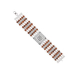 Original Rudraksha Om Trishul Five Line Bracelet
