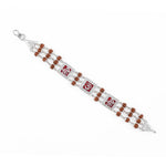 Original Rudraksha Om Shree Triple Line Bracelet