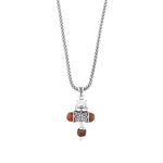 Rudraksha Trishul and Damru Pendant