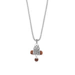Rudraksha Trishul Damru Pendant