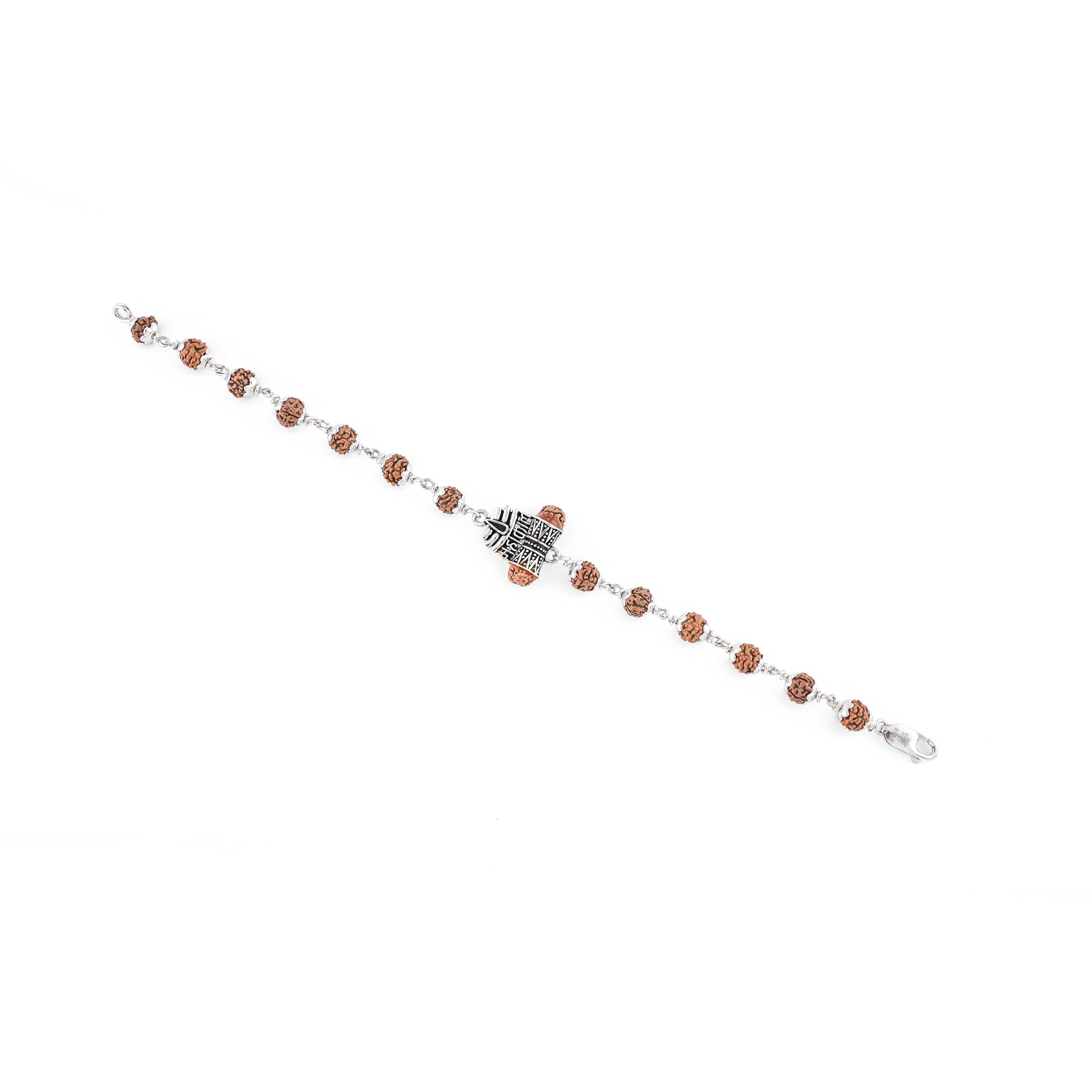 Original Rudraksha Trinetra Mahakaal Bracelet