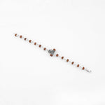 Buy Rudraksha Silver Shiva Third Eye Bracelet