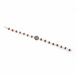 92.5 Silver Suryadev Rudraksha Bracelet