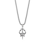 Silver Trishul Pendant