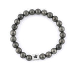 Pyrite Stone Beads Bracelet