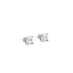 Square Diamond Pendant Set For Women