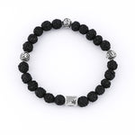 Original Black Rudraksha Om Bracelet