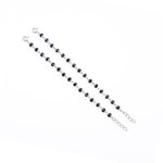 Powerful Black and Silver Beads Nazariya for Kids