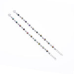 Multicolor Silver Beads Nazariya for Kids